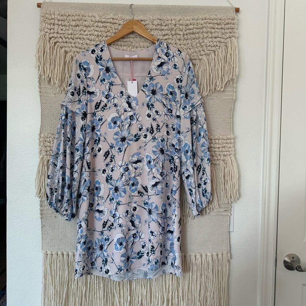 Parker Floral Mini Shift Dress NWT